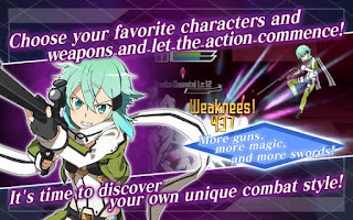 SWORD ART ONLINE Memory Defrag Mod APK - wasildragon