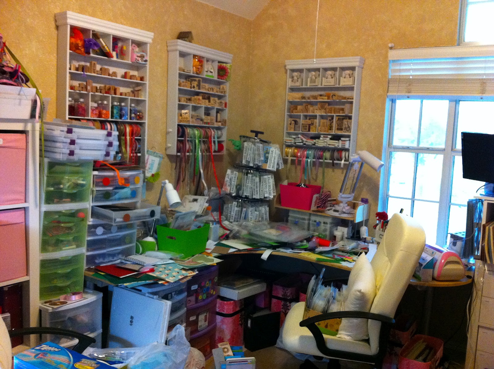 Obsessed with Scrapbooking Check out my Craft/Scrapbook Studio!