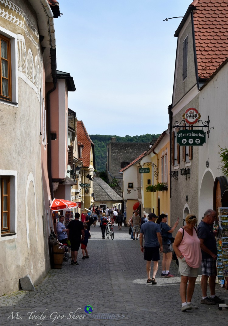 Durnstein : A fairy tale medieval town may be the most picturesque town in Austria | Ms. Toody Goo Shoes #austria #danuberivercruise #Durnstein