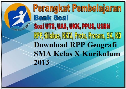Download RPP Geografi SMA Kelas X Kurikulum 2013 File