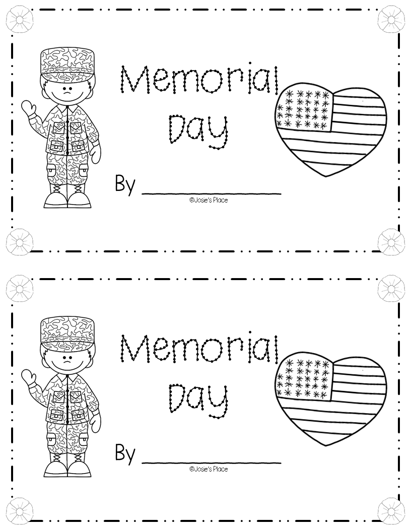 Hopping from K to 2! Memorial Day Activities