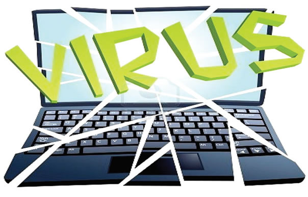 رسالة فيروس الحاسوب