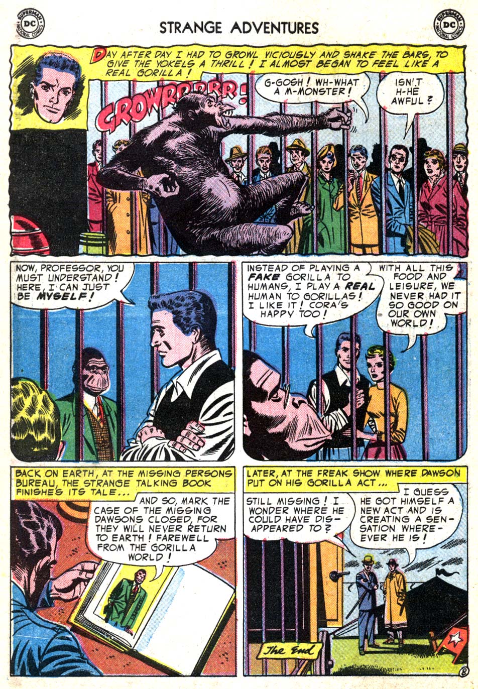 Read online Strange Adventures (1950) comic -  Issue #45 - 10