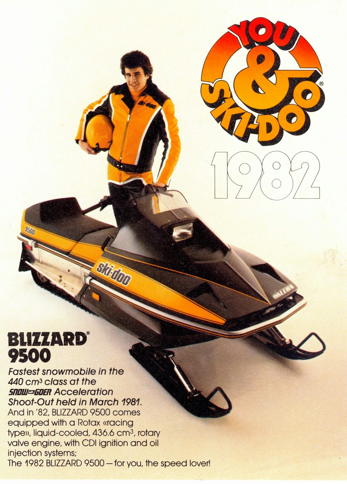 CLASSIC SNOWMOBILES OF THE PAST: 1982 SKI-DOO 9500 BLIZZARD