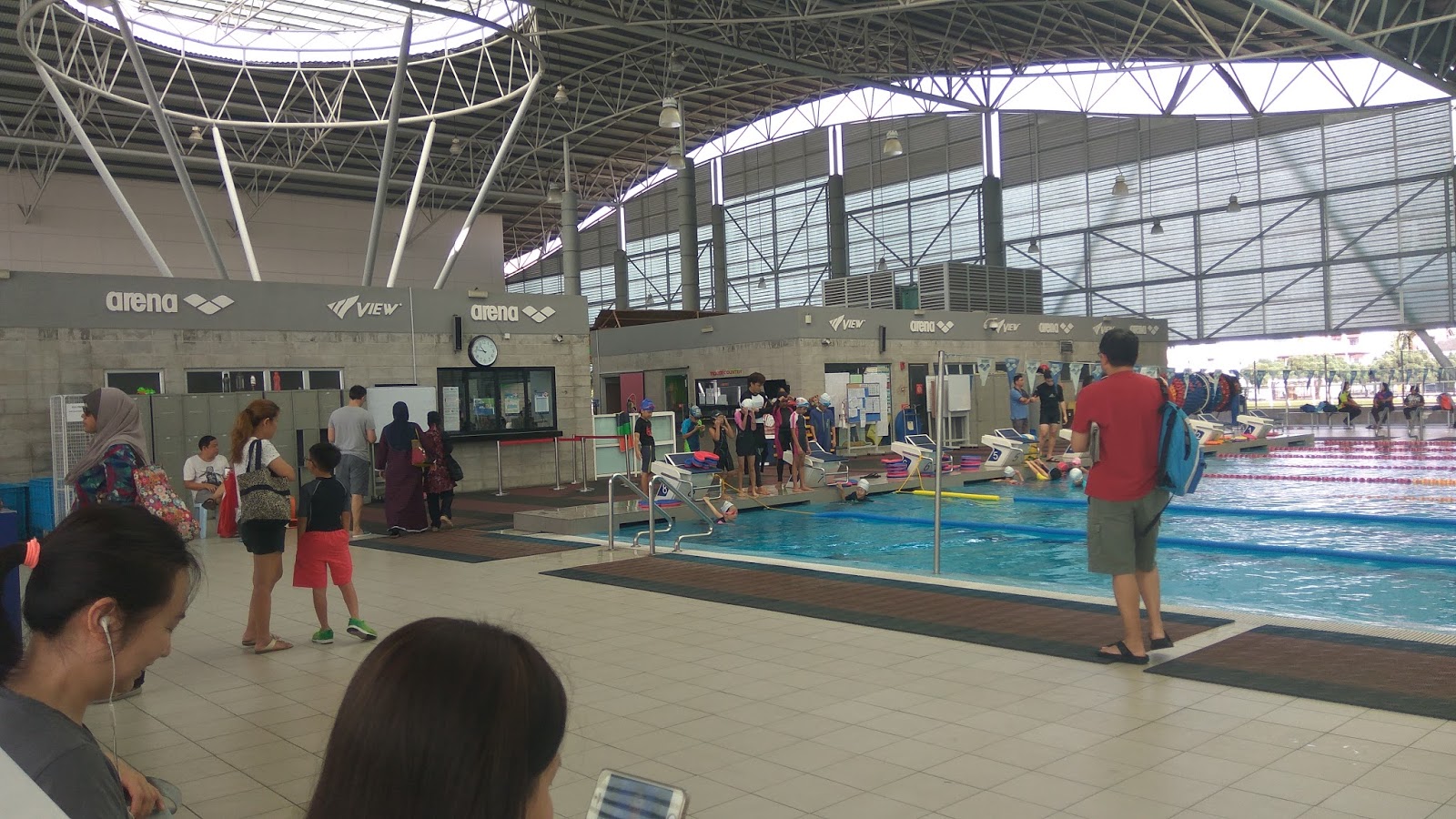 Mine Visit Swimming pool Ampang, kampung pandan D swim academy