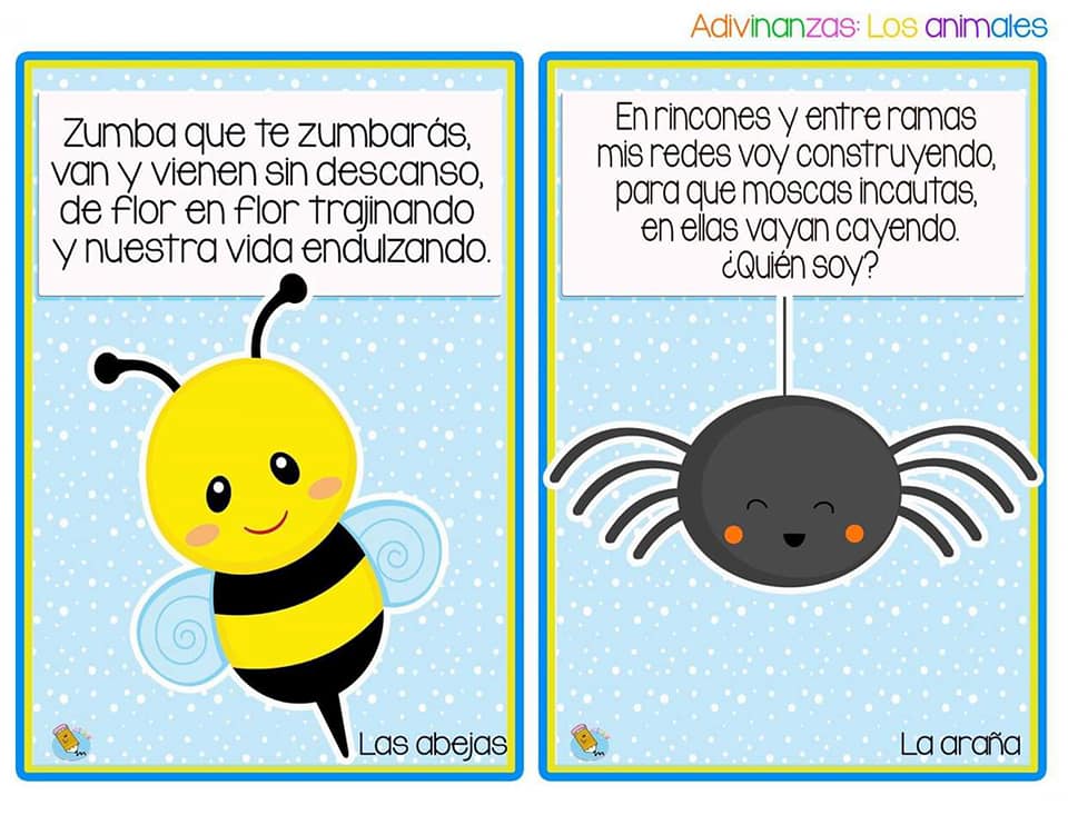 Adivinanzas de animales para niños Materiales Educativos para Maestras Adivinanzas de animales para niños Materiales Educativos para Maestras