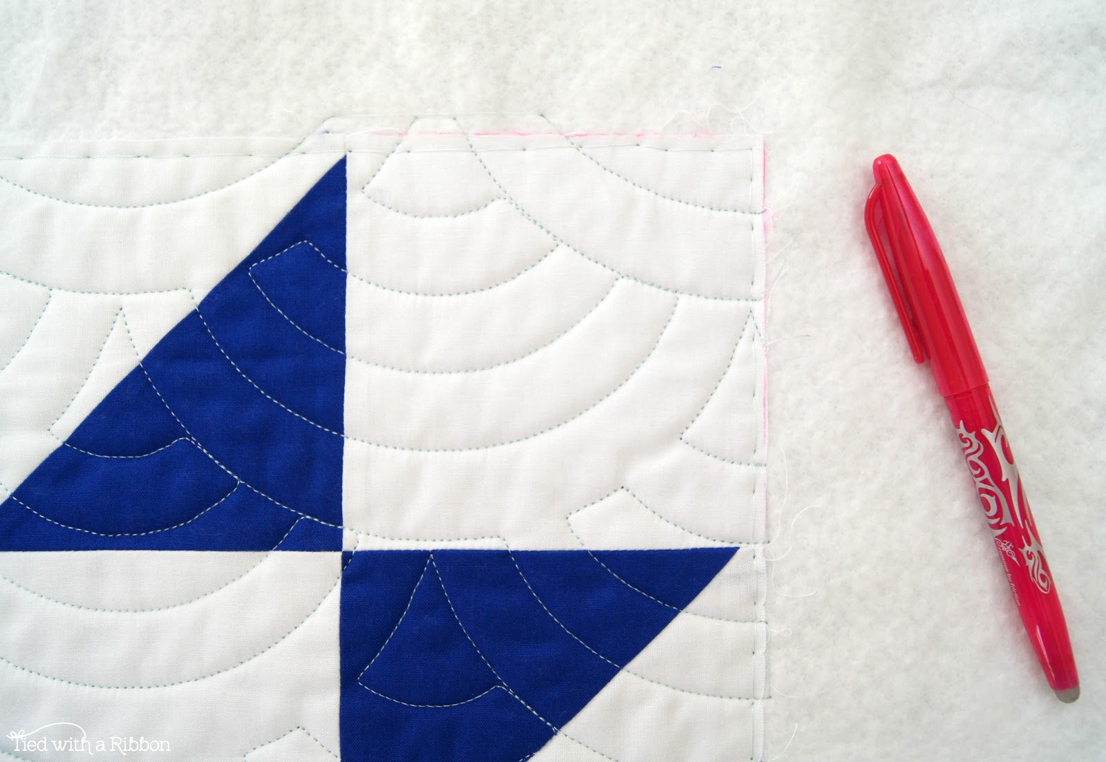Tied with a Ribbon: How to sew your Quilt Binding continuously