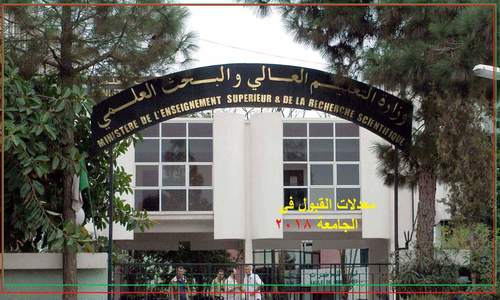 معدلات القبول في كل التخصصات الجامعية 2020-2021 معدلات القبول في كل التخصصات الجامعية 2020-2021