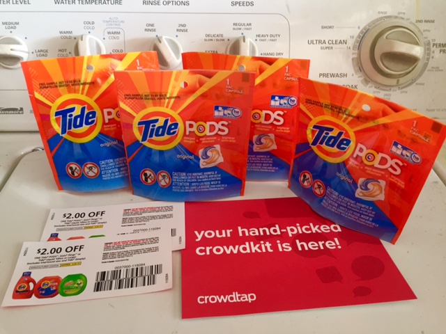jenn s savings freebies deals free tide pods sample from crowdtap