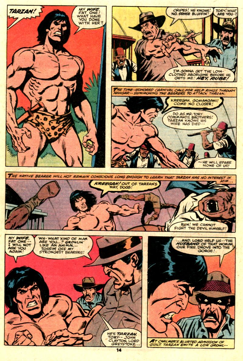 Read online Tarzan (1977) comic -  Issue #25 - 9