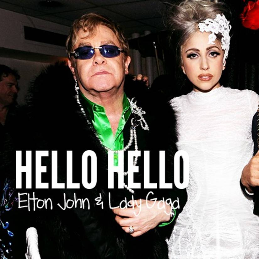 Леди гага элтон. Lady Gaga & Elton John ARTPOP. Леди Гага hello hello. Gaga - привет счастье. Леди Гага и Элтон Джон песня.