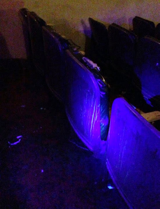 Cine para adultos abandonado