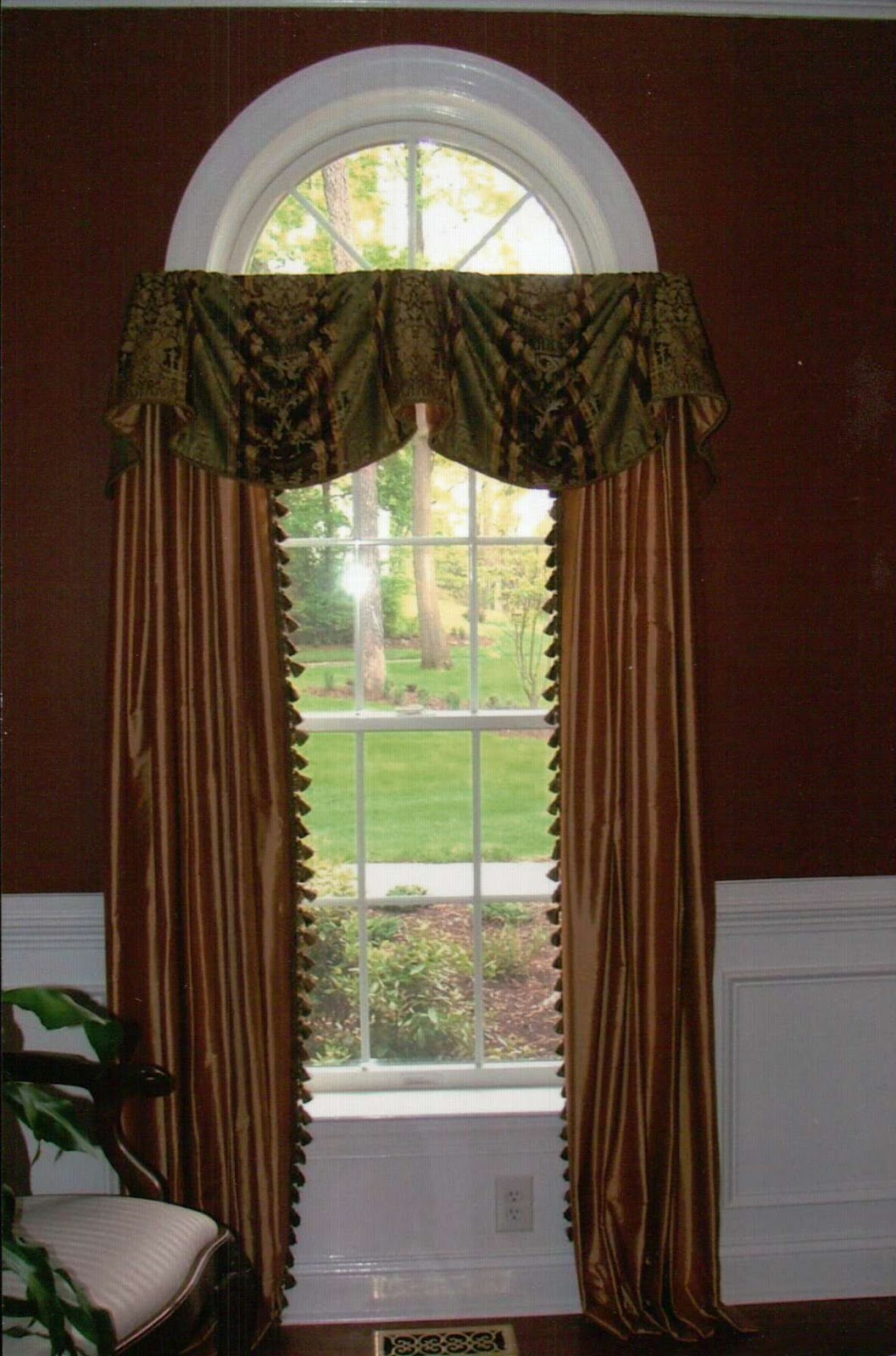 Custom Window Treatments by Why Sew Serious?: Arch Windows