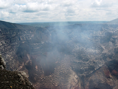 Masaya volcano crater