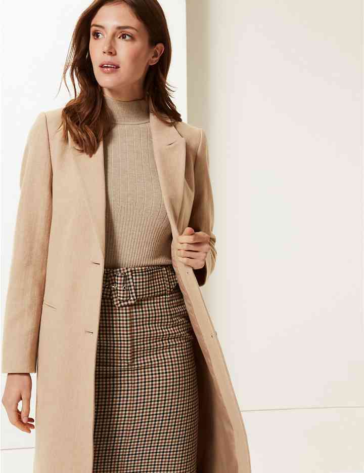 tilda camel coat