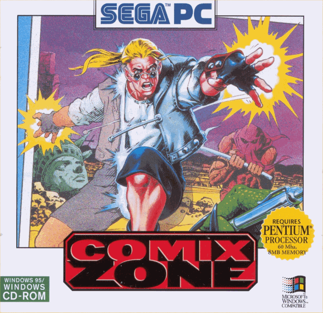 rom comix zone mega drive Comix mega drive zone rom