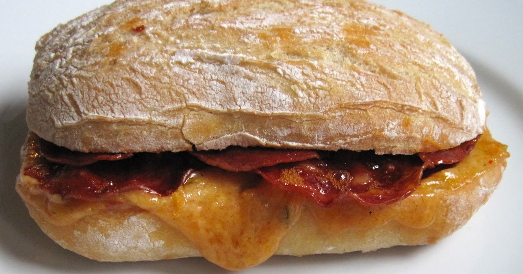 Ciabatta with Chilli Cheese and Chorizo A Glug of Oil