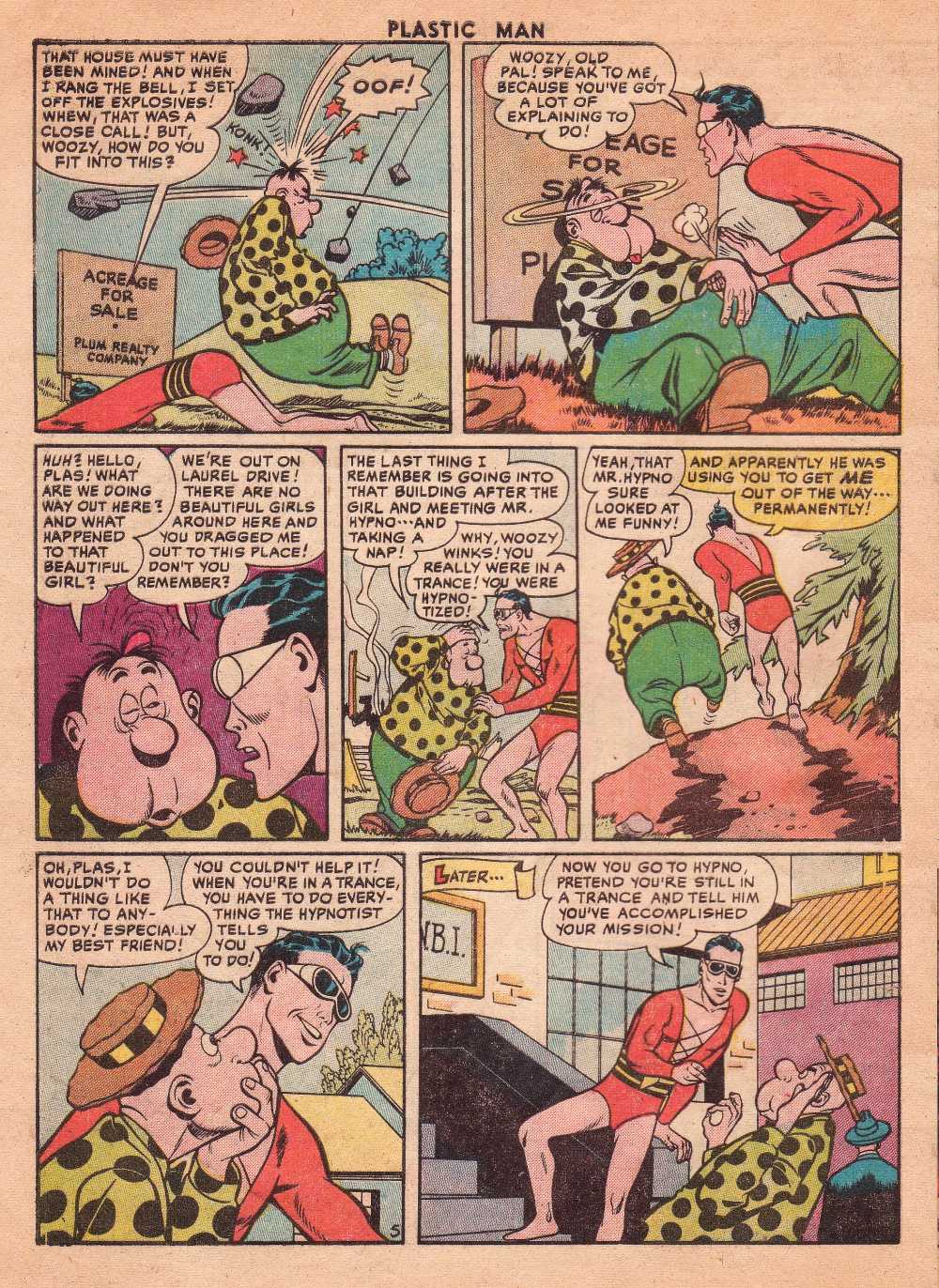 Read online Plastic Man (1943) comic -  Issue #60 - 28