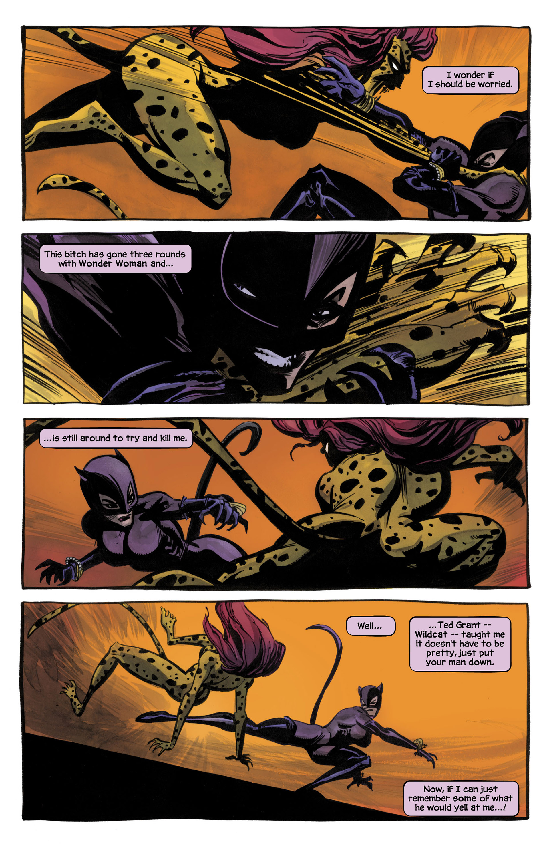 Read online Catwoman: When in Rome comic -  Issue #4 - 12