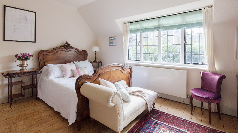 Dormire nelle case più belle di Londra: la quintessenza della bellezza camera