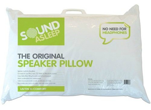The Power of Music - Deeper Sleeper with Sealy UK Sound Asleep Speaker Pillow