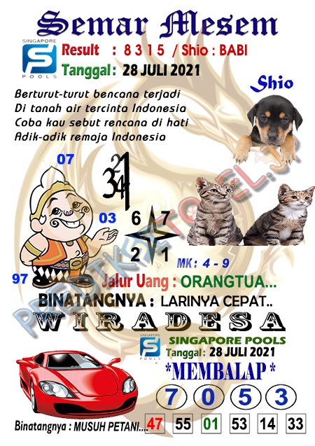 PREDIKSI singapura