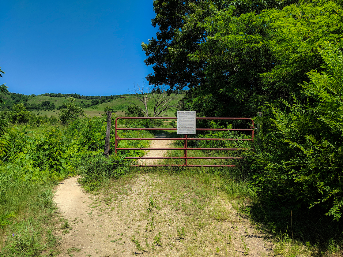 Hiking the Spring Green Preserve