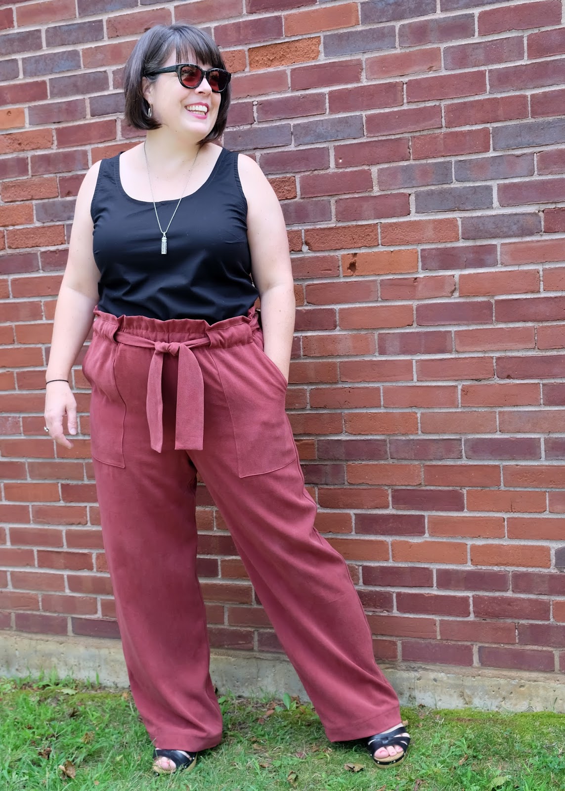 Cookin' & Craftin': Style Arc Thea Paperbag Pants in Tencel Twill
