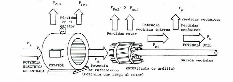 Máquinas Eléctricas: Perdidas en un motor de inducción, Pruebas que se