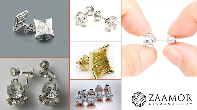 Types of Earring Backs - Butterfly and Screw, and Alpha Fittings