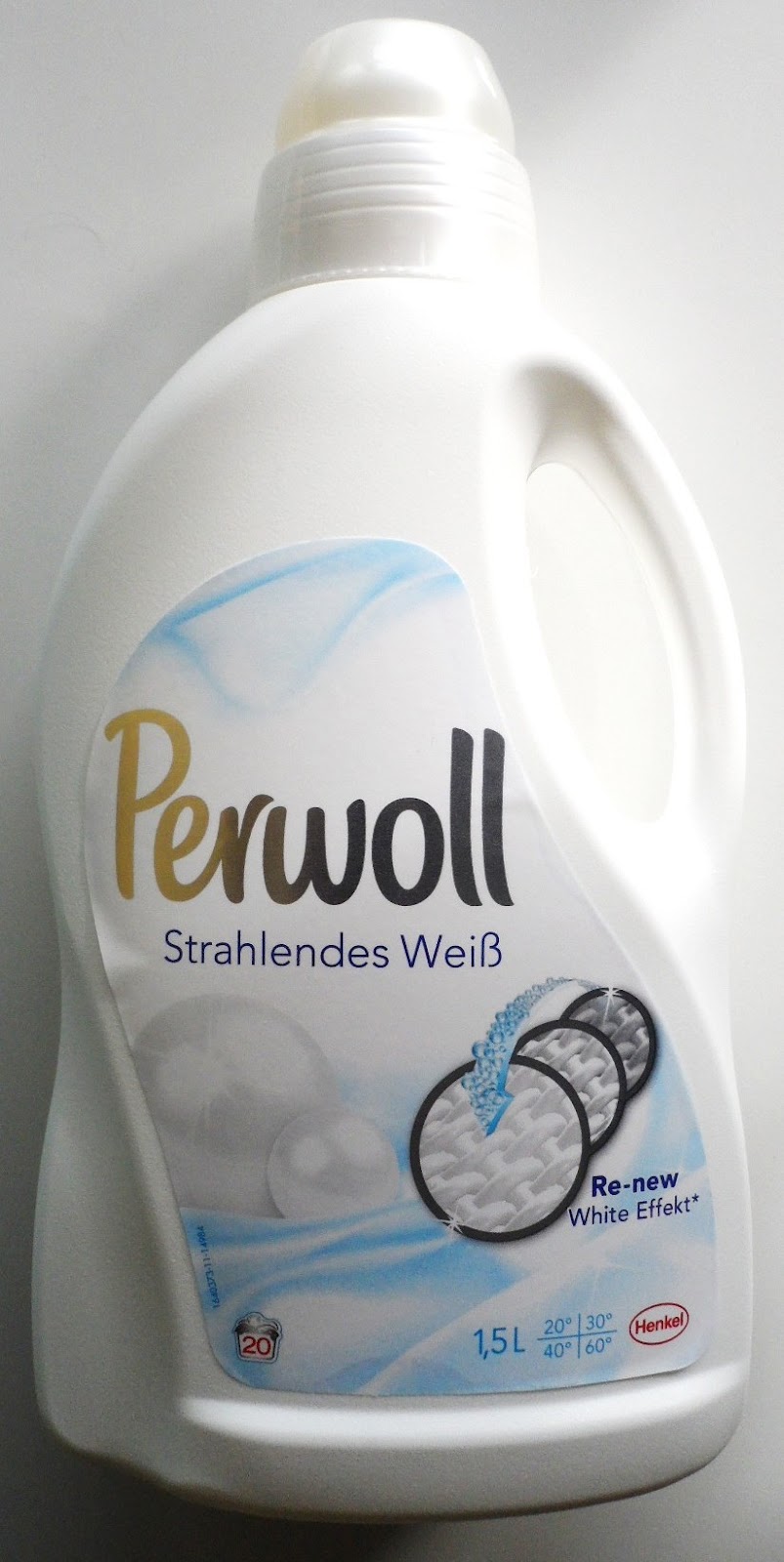 Josefine 21 Test Blog: Perwoll Strahlendes Weiß, Erneuert das Weiß