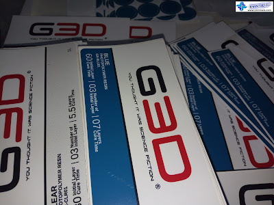 Die-Cut Vinyl Stickers for Global 3D Systems Die-Cut Vinyl Stickers for Global 3D Systems