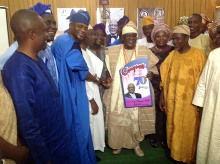 Celebrating Engr Ajibola Alade, Past President of Nigerian Society of Engineers at 70