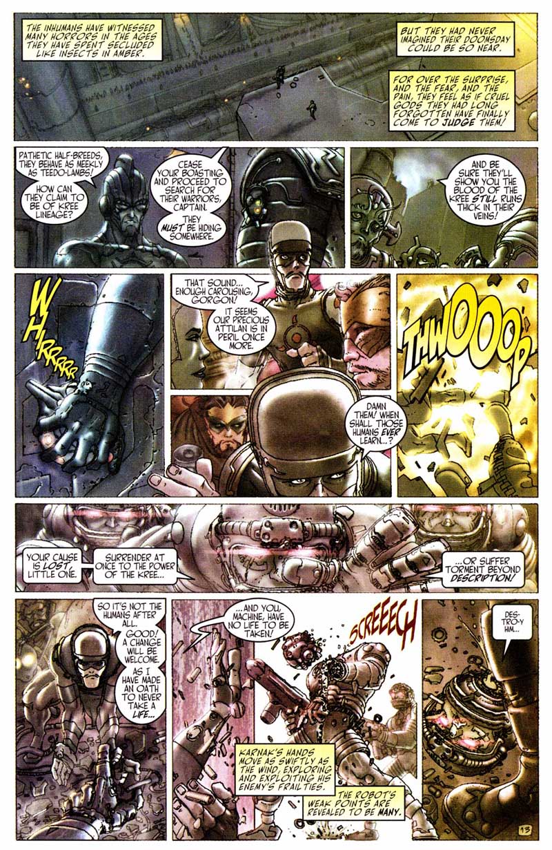 Read online Inhumans (2000) comic -  Issue #1 - 12