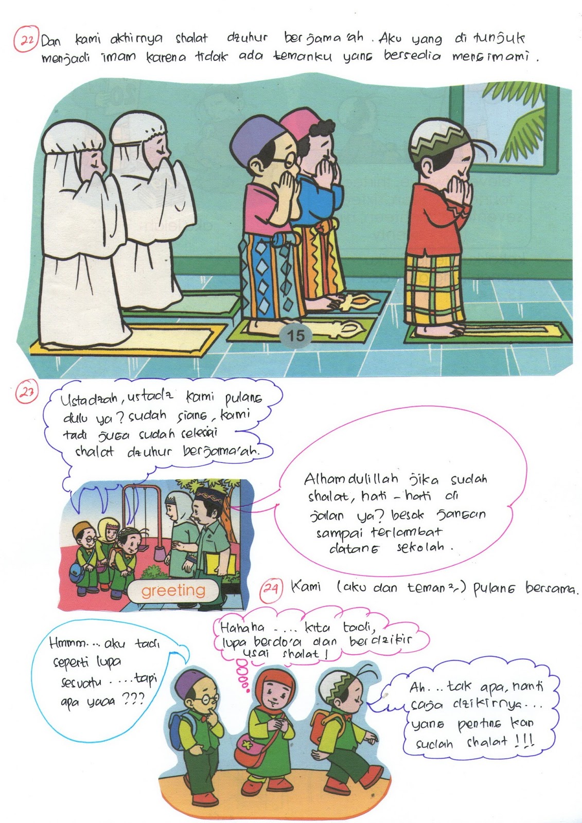 Pendidikan Muslim Komik Anak Sholeh