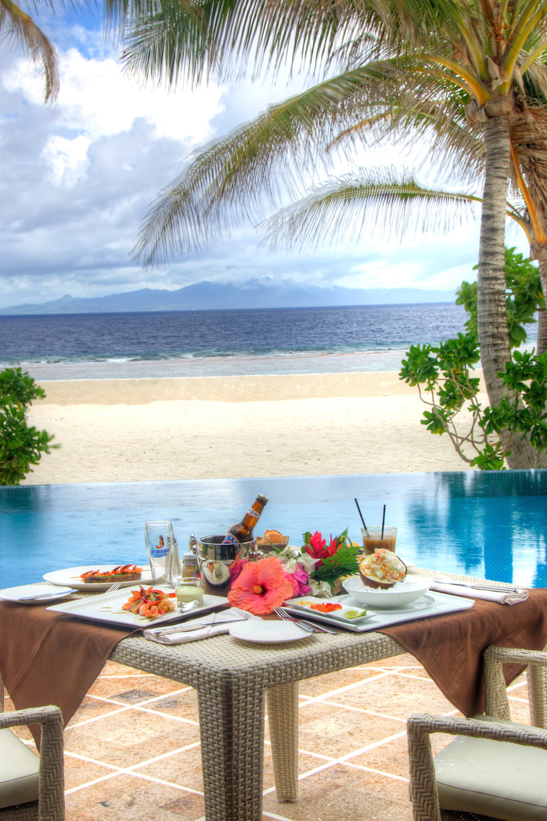 St. Regis Bora Bora Beach Dining