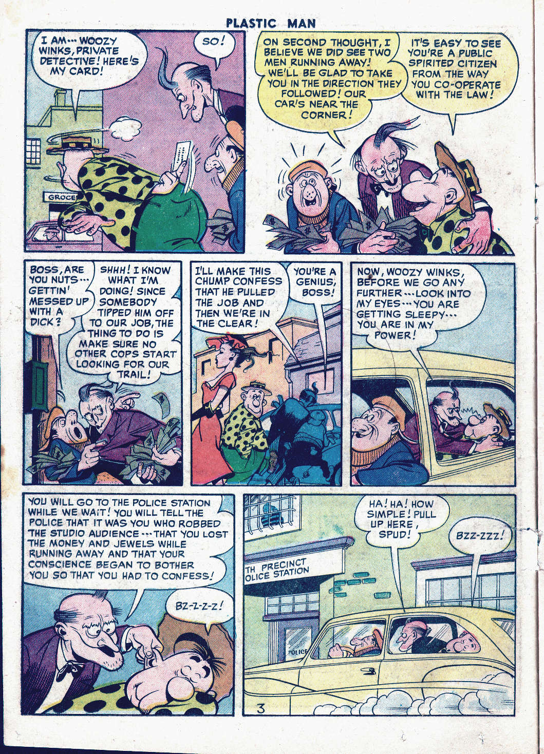 Read online Plastic Man (1943) comic -  Issue #49 - 16