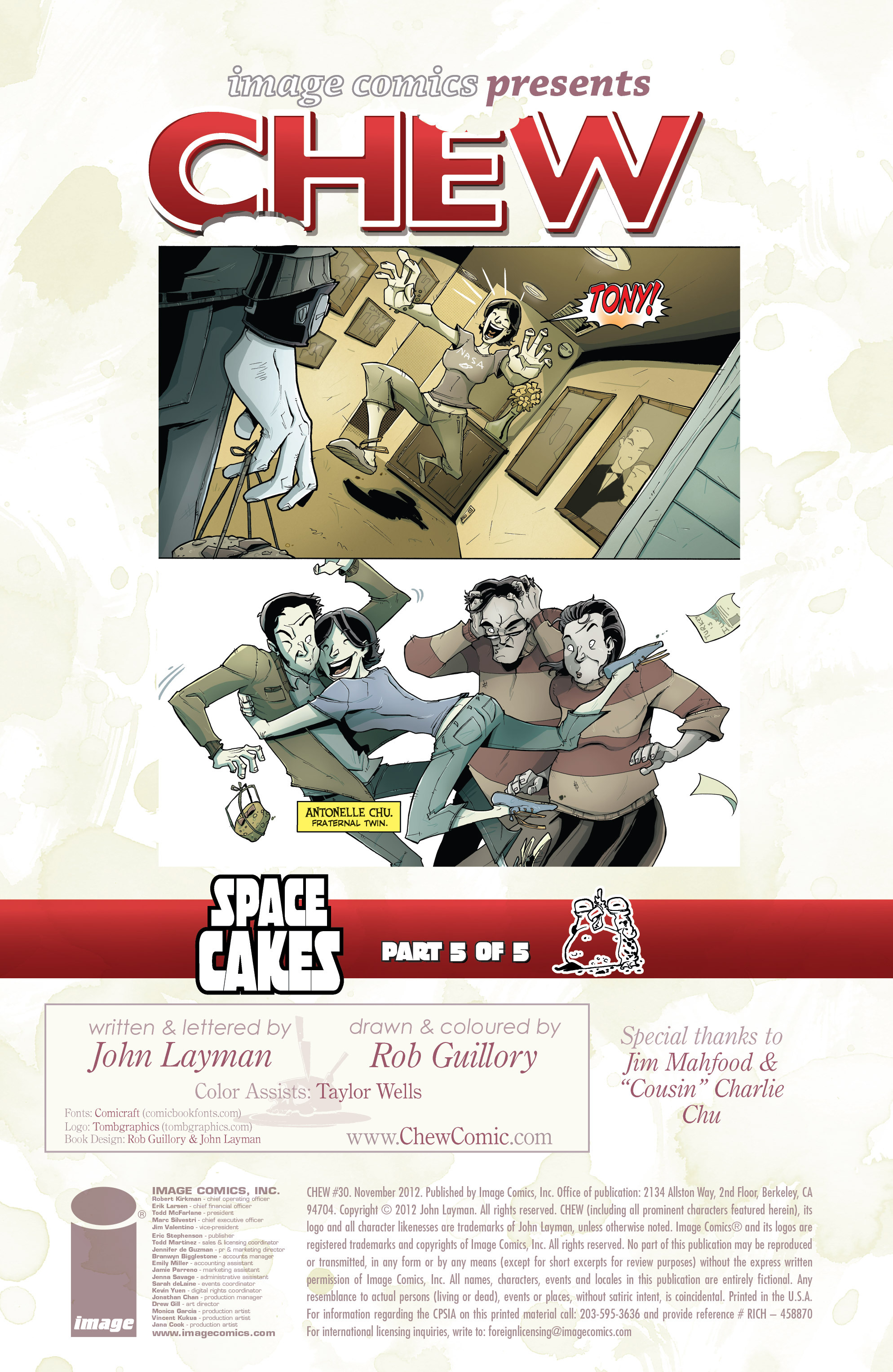 Read online Chew comic -  Issue #30 - 2