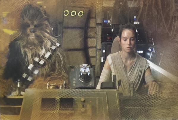 Report New Photo Of Rey And Chewbacca In The Force Awakens