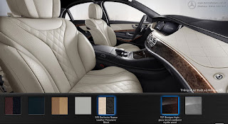 Màu nội thất Mercedes S450 L Luxury 2019 Nội thất Mercedes S450 L Luxury 2019 màu Vàng Porcelain 515