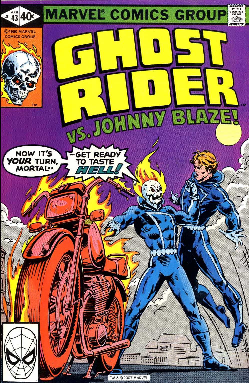 Read online Ghost Rider (1973) comic -  Issue #43 - 1