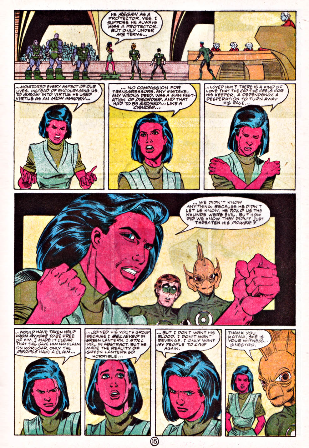 Read online Green Lantern: Emerald Dawn II comic -  Issue #6 - 16