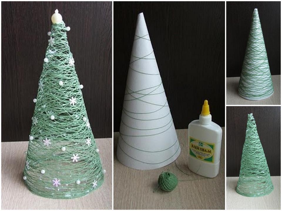 Christmas tree  Easy Craft Idea