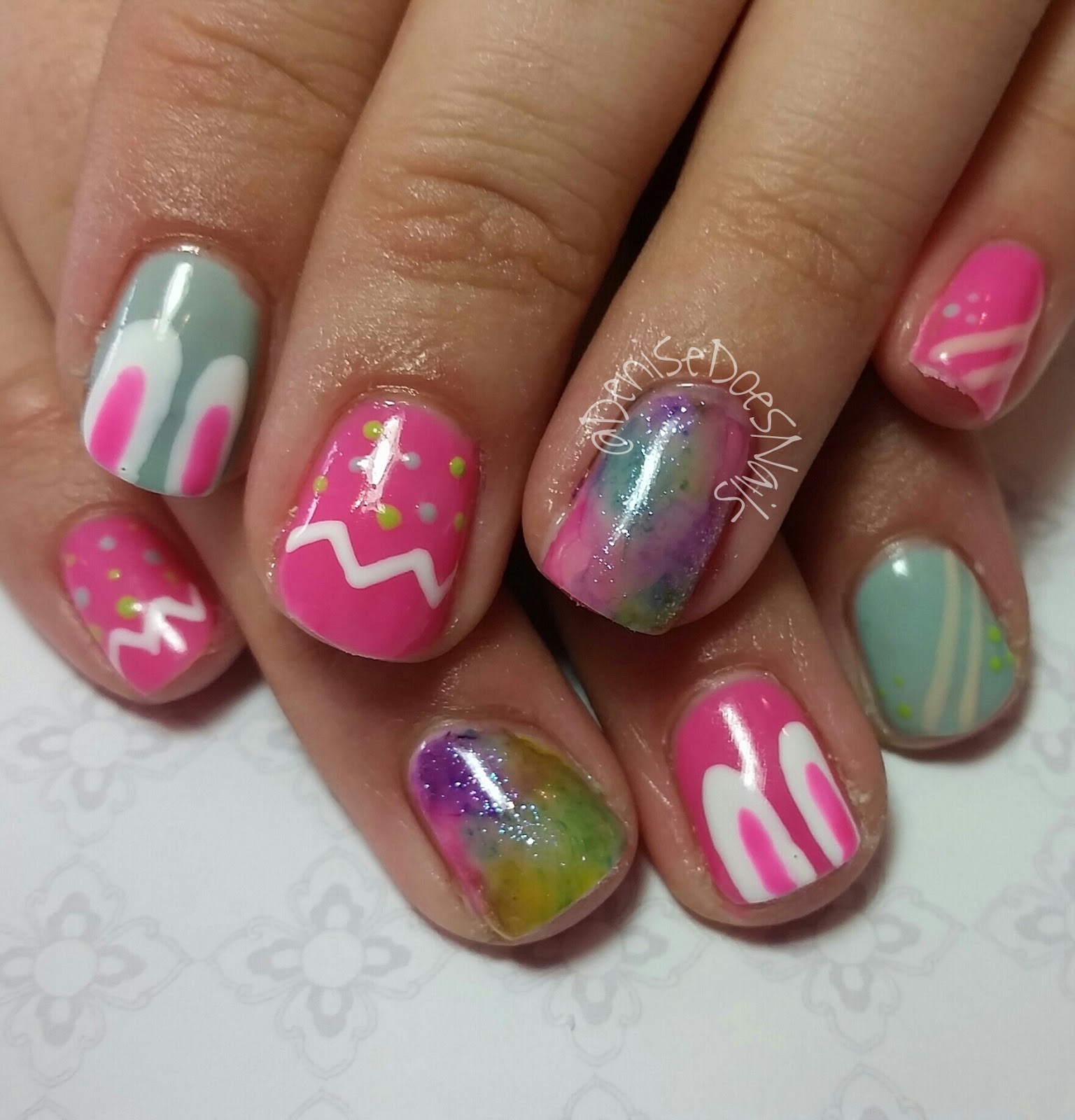 Nail Art by Denise Groves: Happy Easter!