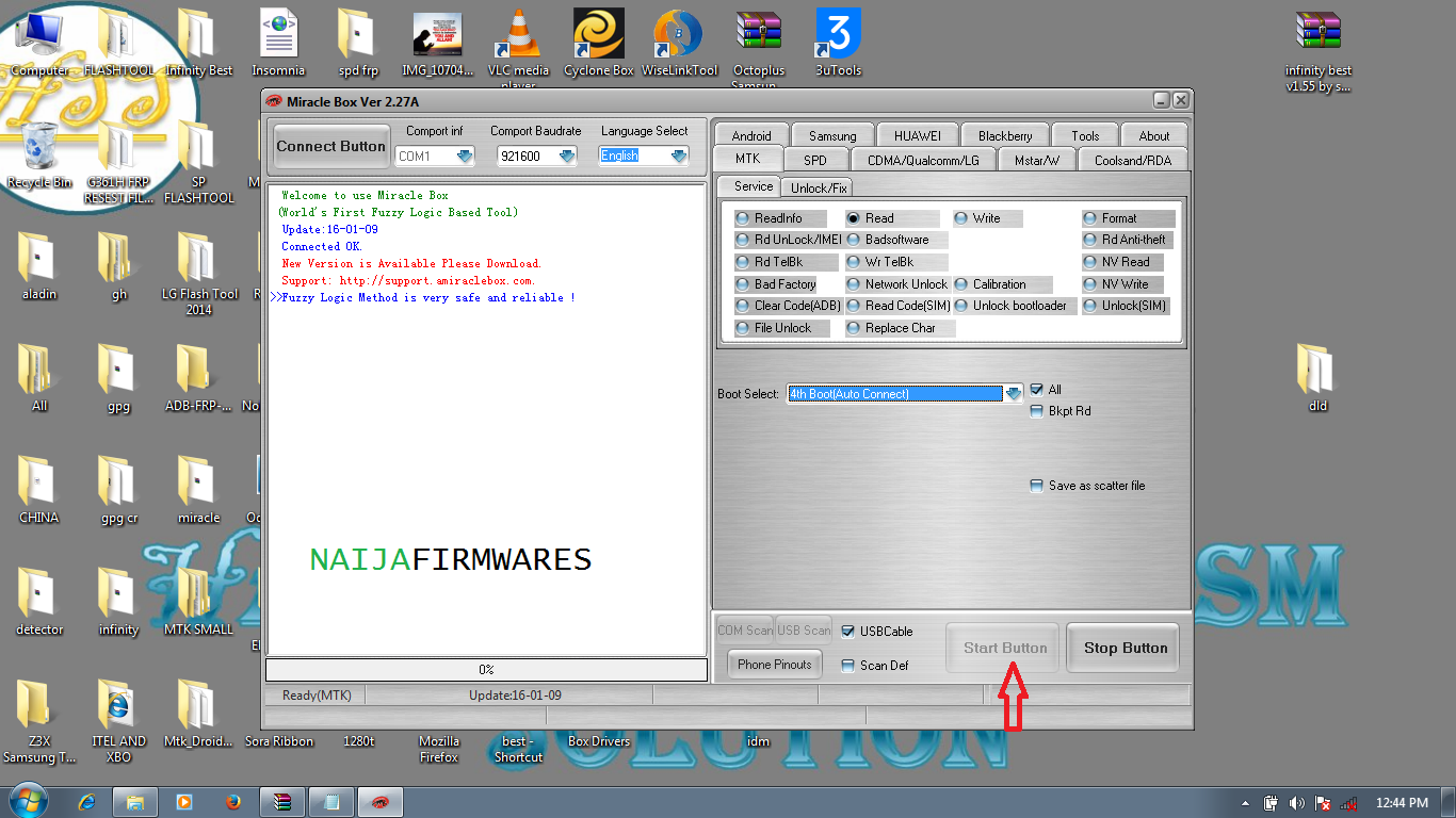 HOW TO ENABLE MIRACLE START BUTTON NOT WORING Naijafirmwares