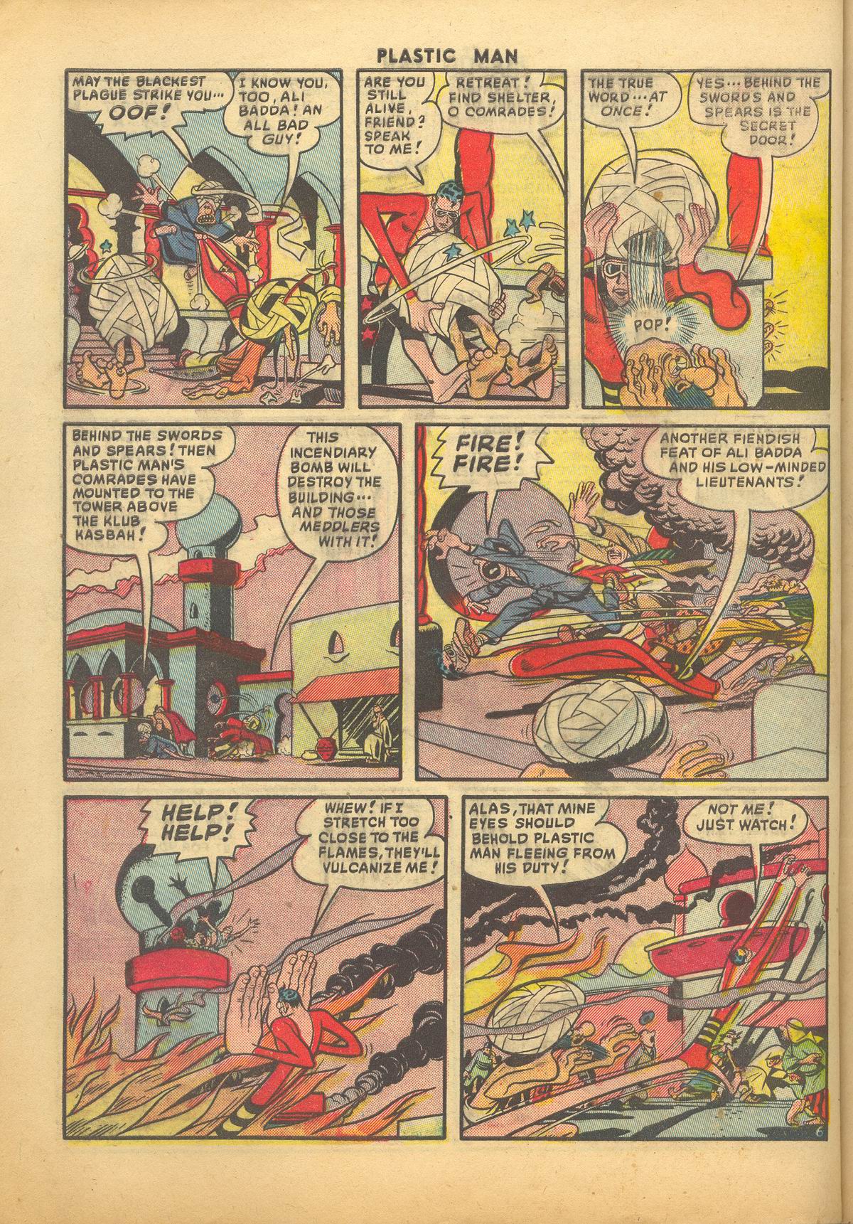 Read online Plastic Man (1943) comic -  Issue #20 - 28