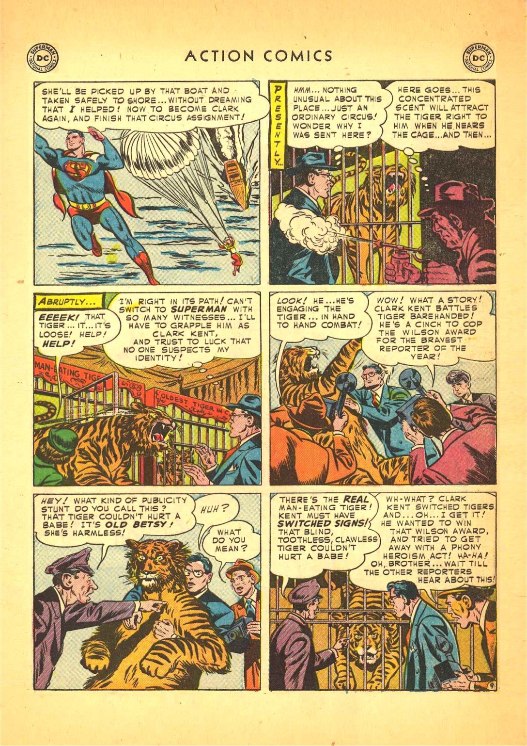 Action Comics (1938) 166 Page 9