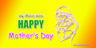 happy mothers day greetings paper cut out style mother holding a baby