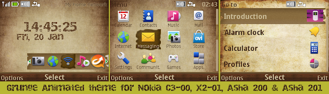 The Cleanest Themes for Nokia C3-00, Asha 200, Asha 201 & Asha 302 (1)