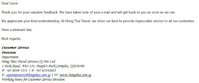hong thai travel singapore review